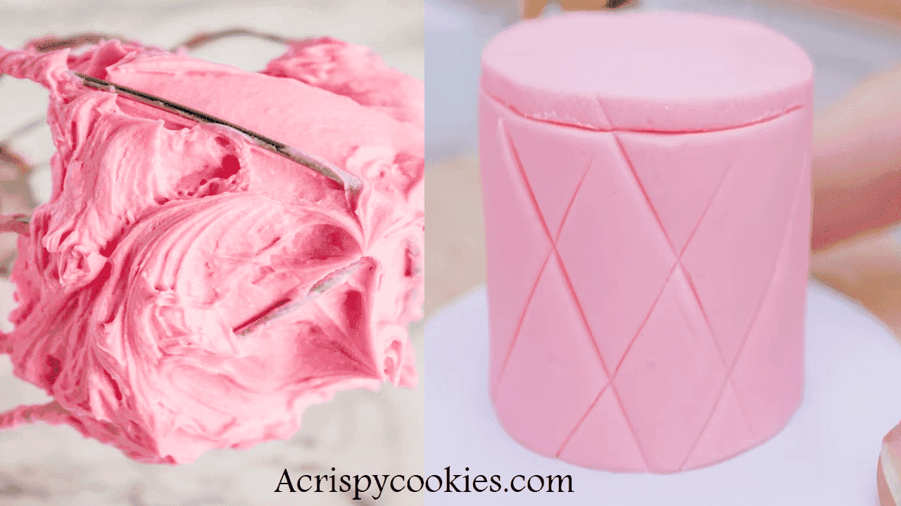 Pink Buttercream Frosting