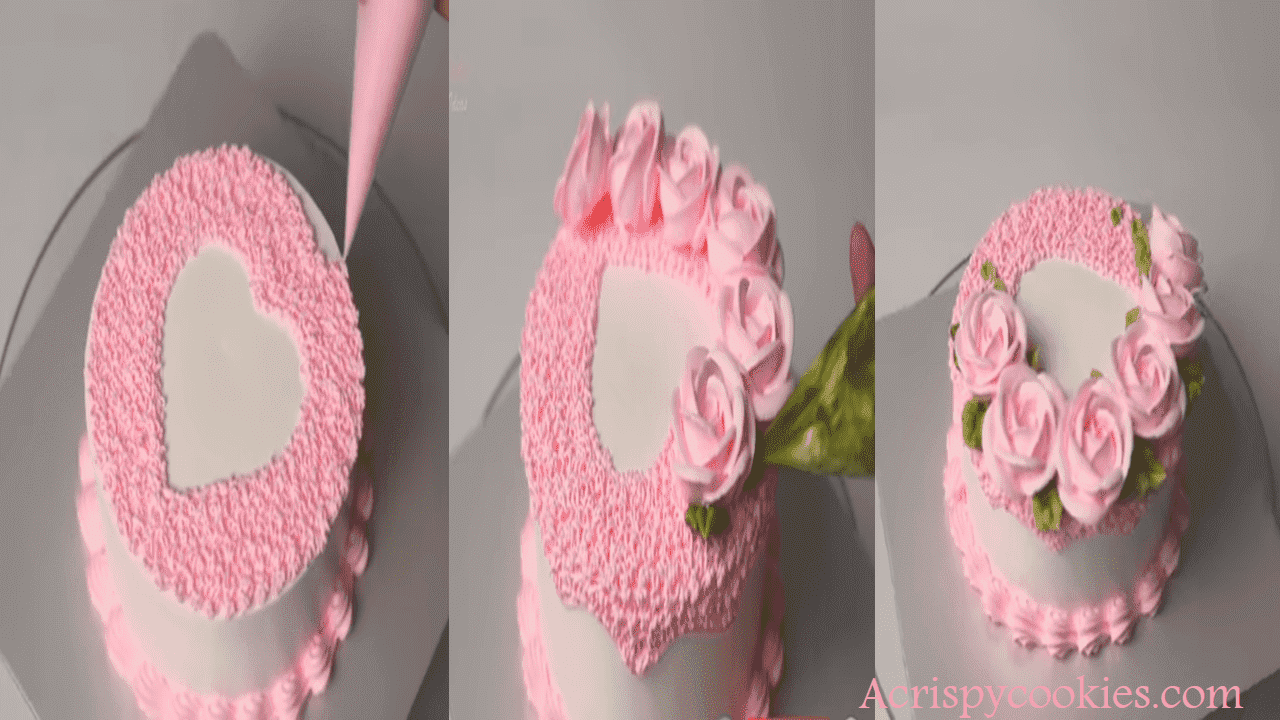 Pink Cake decorate