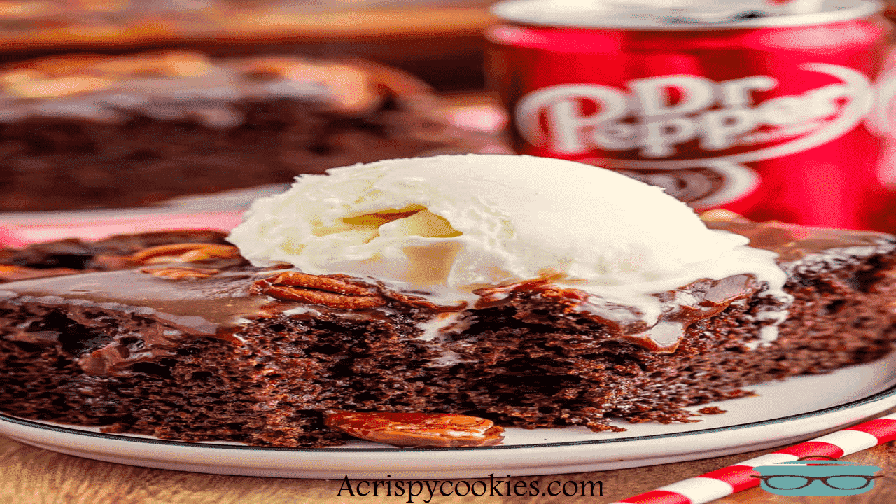 Serve Dr Pepper Cake