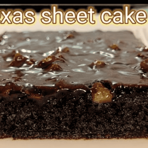 Texas Sheet Cake recipe