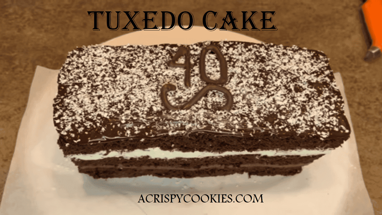 Tuxedo cake