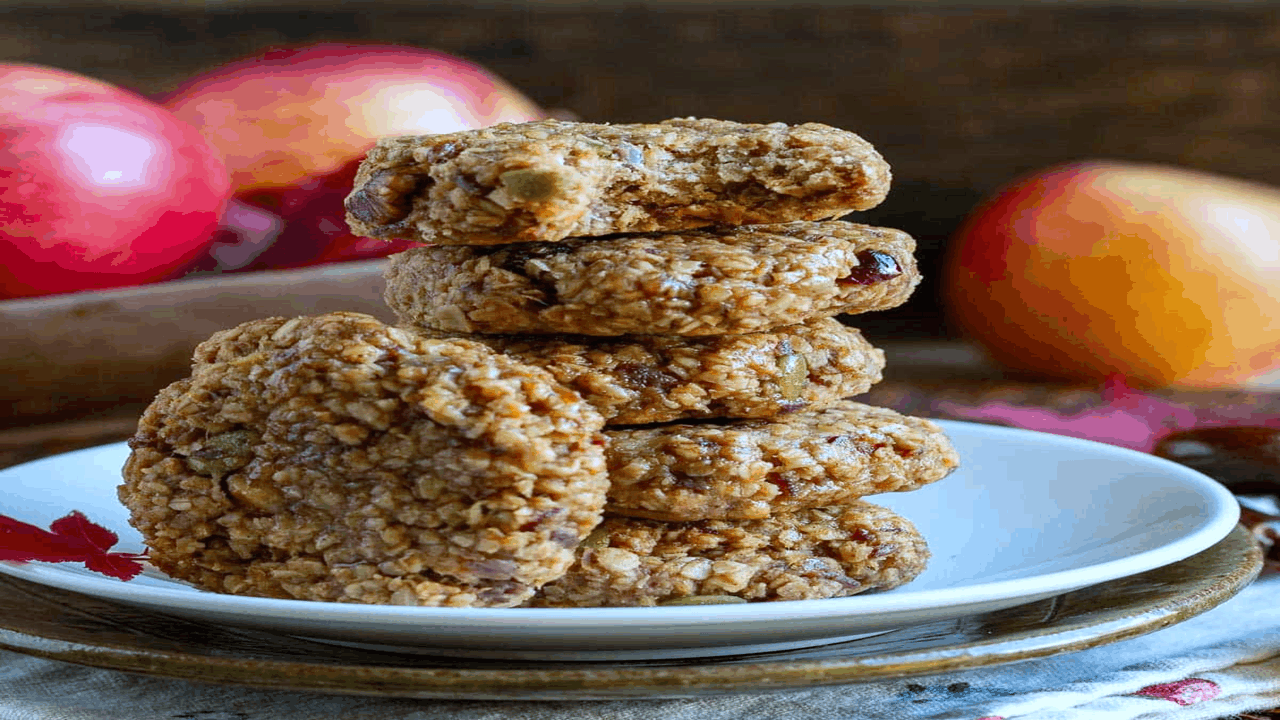 Apple Pie Oatmeal Cookies Acrispycookies