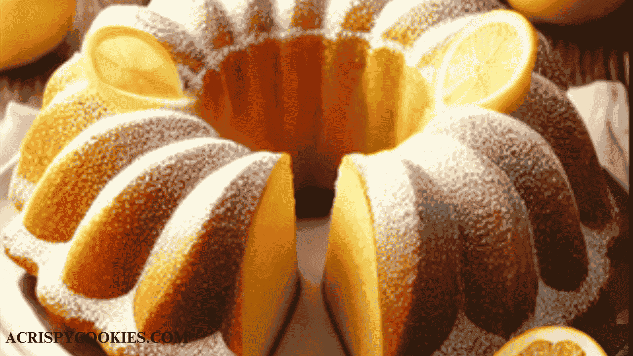 Lemon Pound Cake Recipe