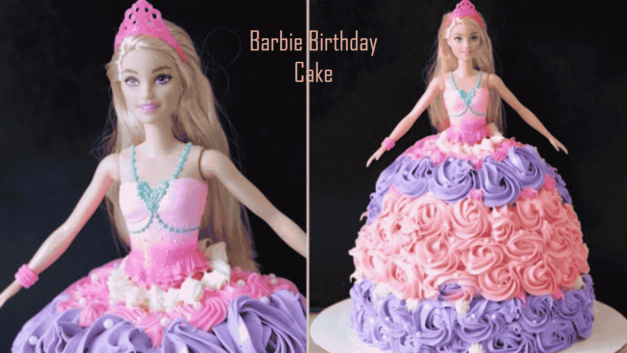 Barbie Birthday Cake