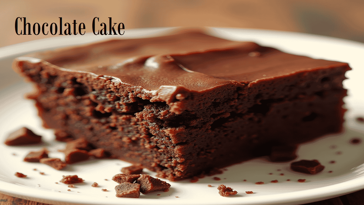 Easy Chocolate Snack Cake