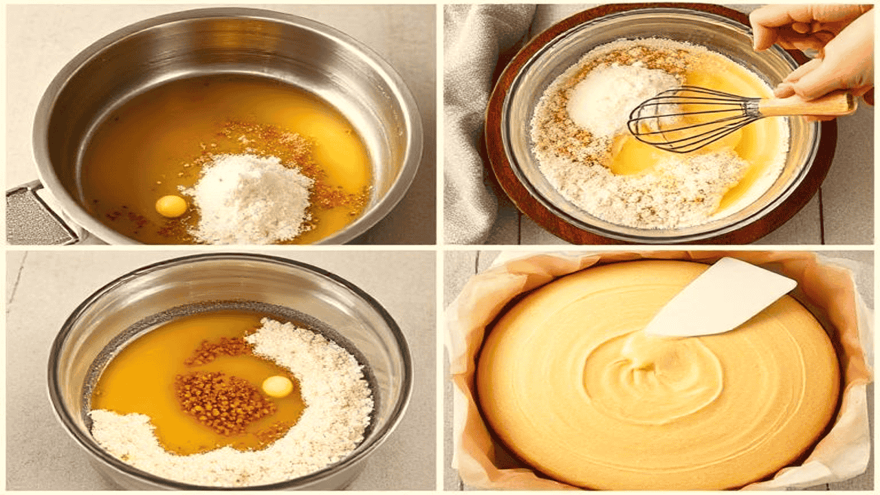 Making Brown Butter Cake